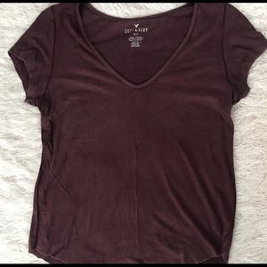 American Eagle Outfitters Tops - American Eagle soft and sexy ribbed tee American Eagle Outfitters Tops - American Eagle soft and sexy ribbed tee